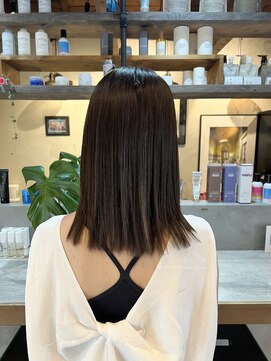 マスカリ(muscali) 黒髪/表参道ハイライト/オリーブグレー/小顔/ココアベージュd57