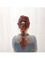 ヘアー クリエーション ヴィタリテ(HAIR CREATION Vitalite')&nbsp;編みおろしヘアアレンジ