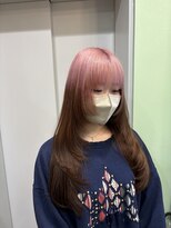 コル(CoL)&nbsp;ピンクとブラウンのルーツカラー