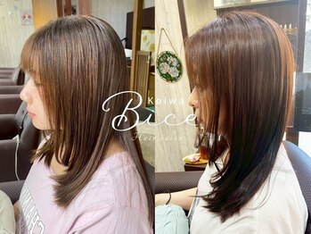 ビーチェ 小岩(Bice)の写真/小岩で似合わせカットなら当店へ！顔周りのデザインで、ショートも小顔効果も◎なスタイルを提案！