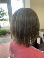 ヘアーデザイン サンニイイチヨン(HAIR DESIGN 3214)&nbsp;ハイライト/髪質改善/外ハネレイヤー/上尾美容室/上尾駅