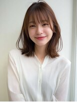 コトンアトリエ 人形町(COTON atelier) ミルクティーブロンド/ダークブルー/デジタルパーマ/人形町駅