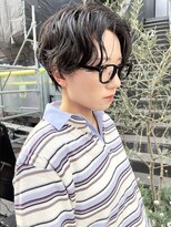 ヌード(NUDE) NUDE20代30代40代 ハンサムショート パーマショート黒髪ショート