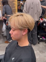 ブラック 横浜(BLUCK)&nbsp;【RYO指名限定】骨格矯正オーダーカット＋ブリーチありWカラー