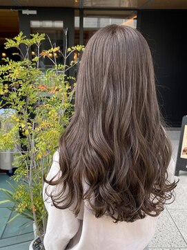 アクアオモテサンドウ(ACQUA omotesando) オリーブグレージュ/透明感カラー/ブリーチなし