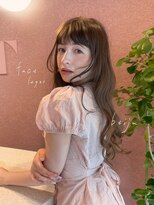 ボタン コロン 表参道 原宿(VOTAN COLON)&nbsp;抜け感ヘアは、ベージュカラーで♪