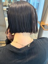 ローマー(ROAMER omotesando)&nbsp;切りっぱなしボブ髪質改善縮毛矯正レイヤーボブパーマ