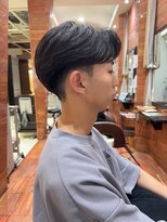 メンズサロンバムオム 名古屋栄店(MEN’S SALON BAMM HOMME)&nbsp;大人に似合うパーマセンターパート
