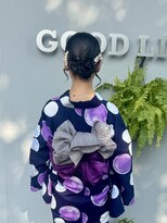 グッドライフヘアー(GOOD LIFE hair)&nbsp;『ヘアセット×浴衣着付け』