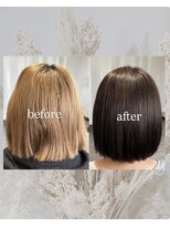 ミニカゼ(Minikaze.) ヘアカラー
