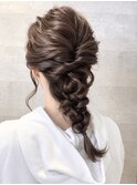 大人かわいい編みおろしアレンジ