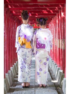 ボア トウキョウ(Voix Tokyo) 浴衣の可愛いヘアセット&着付け