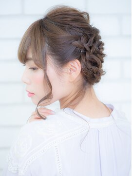オーブ ヘアー アーチ 赤羽店(AUBE HAIR arch by EEM) 華やぐ＊おくれ毛アップスタイル