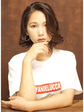 シアンデルカ(CYANDELUCCA) 大人のふわさらニュアンスボブ