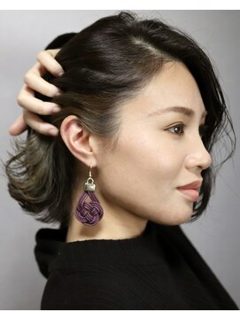 シャンプー(Shampoo) インナーカラー×ボブ