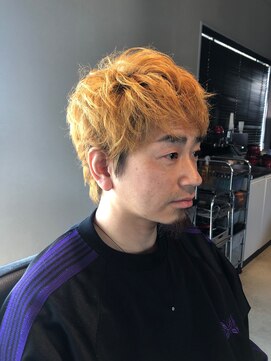 メンズヘアー スパイス 鍋島(Men's Hair SPICE) 菅田将暉風パッキンショートウルフ