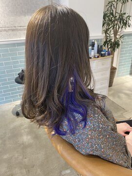 ロンド シャルム 吉祥寺(Lond charme) Lond【千田大地】フォギーベージュインナーカラーバイオレット