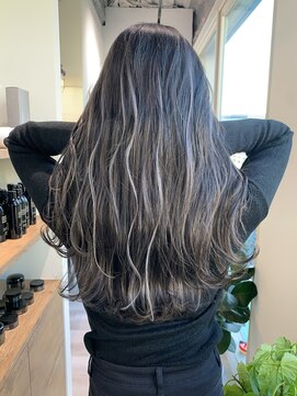 ラフトーキョウセカンド(RAF TOKYO 2nd) 【RAF TOKYO 2nd NAO】西海岸風ハイライト×暗髪グレージュ