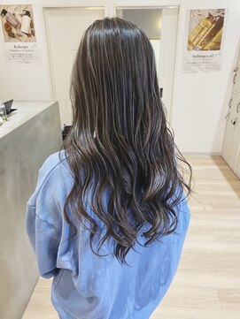 チェレ オレ 新金岡店(Chere ore) グレージュカラー×ハイライト×リバースカール