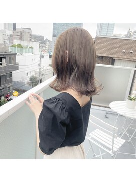 シンク オモテサンドウ(sync omotesando) 【sync】スローカラー透明感◎ミントベージュ