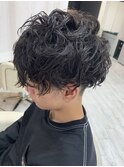 スペインカール×スパイラルパーマ