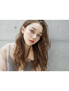 【オーガニックカラー(全体)＋贅沢トリートメント\5300】理想の髪色を実現♪綺麗だね,と周りが注目の髪へ☆