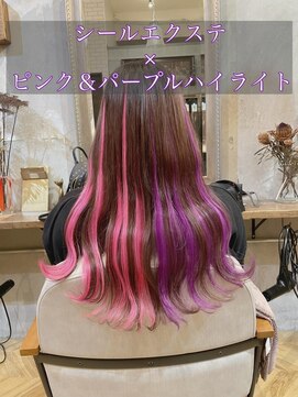 ラグシス ザ ヴィンテージ(LUXIS THE VINTAGE) 【シールエクステ】ツートーンハイライト