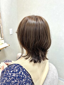 マロ(Maro) 【脱白髪染め】白髪ぼかしハイライト