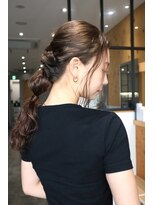 セシルヘアー 姫路店(Cecil hair) ヘアアレンジ/ポニーテール/紐アレンジ
