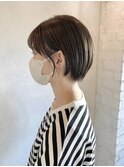Belle BIANCA ショートヘア/襟足/大人透明感ベージュ byマツモト