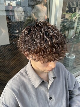 スキル(SKILL) 波巻きスパイラル 波巻き ツイスパ 福岡メンズパーマ