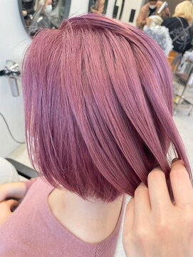 ヒビヲ(HIBIO) ダブルカラーハイライトイルミナカラーインナーカラーブリーチ