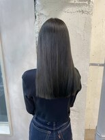 アリー 原宿 表参道(ALLY)&nbsp;【ALLY 濱田】ブリーチ無し☆オリーブグレージュ