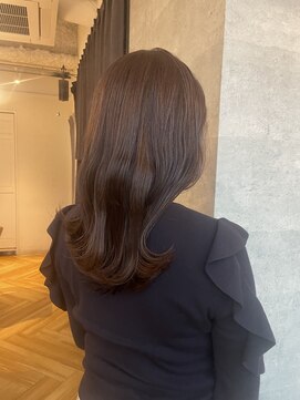 ローマ ギンザ(ROMA Ginza) ★ROMA銀座★ 30代40代大人かわいい毛先カールひし形ロング