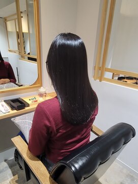 エニィ 池袋西口(Any) 黒髪/グレーベージュ/レイヤーロング/前髪パーマ/池袋/na29