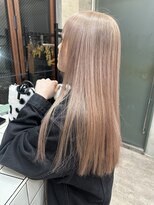 ソルトウォーター(SALT WATER) ハイトーン ピンクベージュ ブリーチあり