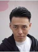 オールバックフェード