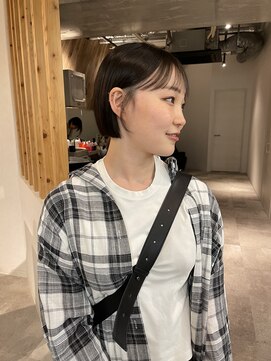 アイリー 名古屋(A/LEE) 切りっぱなしボブ