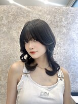 ミューズ 名古屋north(MUSE)&nbsp;ミディアムくびれヘア