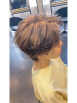 ヘア フラッグ 西葛西店(hair flag)&nbsp;【メンズブリーチ】ミルクティーベージュ