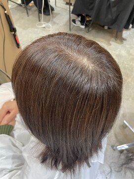 サロン シー(salon sea) 脱白髪染め　白髪ぼかし抗酸化カラー12