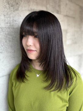 クララジャパン ナベシマ(CLALA JAPAN Nabeshima) 髪質改善カラー　艶カラー　ブラウンカラー　ミディアム