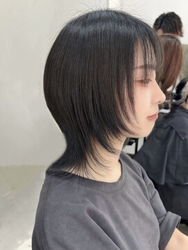 ユーフォリア エヌ 池袋サンシャイン通り店(Euphoria +n) 顔まわりレイヤーくびれウルフ/10代20代人気スタイル