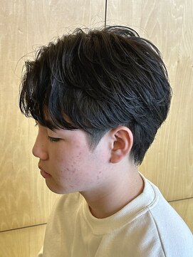 ニアウ 伊勢崎連取店(Niau) 波巻きスパイラルパーマツイストスパイラルパーマシャドウパーマ