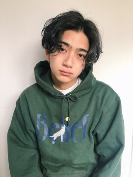 エコーズ(echo's) ソフトスパイラル×センターパート