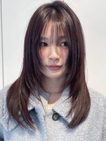 ロンドアンメゾン 原宿(Lond un Maison.)&nbsp;メルティーカラー似合わせカットウェーブミディアムレイヤー