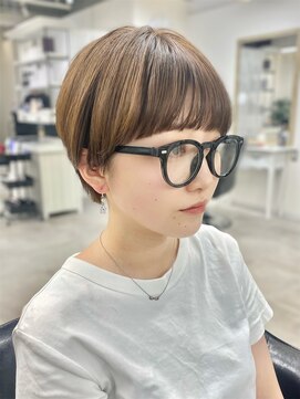 クレム 博多駅店(ChLem) マッシュショート 丸みショート ショートボブ 福岡ショート