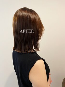 ビフォア(BEFORE→...) 外ハネボブ