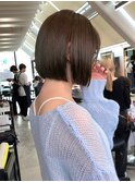 ◇ボブ 縮毛矯正 顔周りカット 表参道 髪質改善