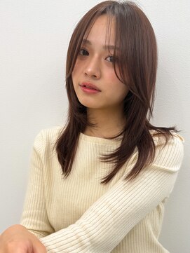 エフ 錦糸町(F.) 顔周りレイヤー ウルフレイヤー シースルーバング20代30代40代